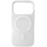 Husa spate TPU cu plastic alb, magnet, pentru Apple iPhone 17 Pro