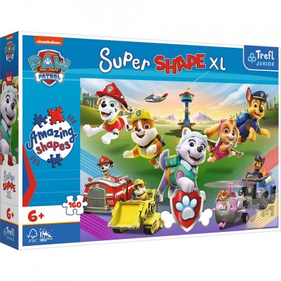 Puzzle trefl primo super shape xxl 160 patrula catelusilor foto