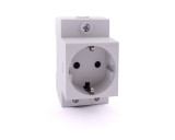 Priza pe sina DIN 2P+E 16A 250V Noark 106195