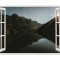 Autocolant decorativ, Fereastra, Natura si peisaje, Multicolor, 85 cm, 2494ST