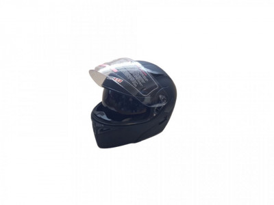 Casca flip-up unisex, negru mat foto