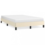 Cumpara ieftin Cadru de pat, crem, 120x200 cm, piele ecologica