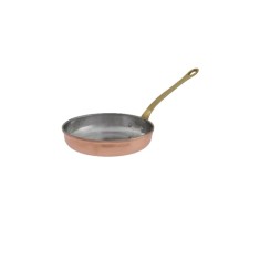 Bratpfanne, Kupferpfanne - aus Kupfer und Messing, 20cm
