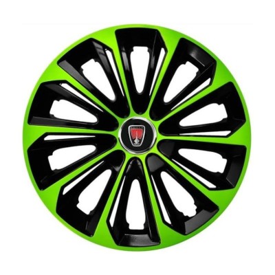 Set 4 capace roti Extra strong green R16 Compatibil Cu Range Rover foto