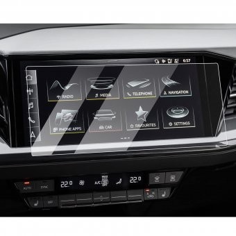 Audi Q4 E-Tron 2022-2024 ecran navigatie folie protectie King Protection foto