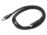 Cablu USB 3.0 A-A nichelat 1,8m PVC