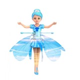 Papusa zana zburatoare Flying Fairy Bleu, Oem