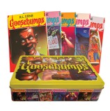 Goosebumps Retro Scream Collection - 5 Book Set: Welcome to Dead House, Say Cheese, Living Dummy, Haunted Mask, HorrorLand