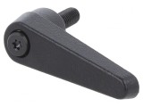 Manetă Franceză Neagră 16mm x 45mm