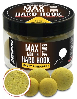 Haldorado - Boilies de carlig MAX MOTION Boilie Hard Hook Wafter 24, 30 mm, 150g - Ananas Dulce foto