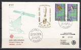 Turcia 1991 - FDC SPECIAL AUR - EUROPA SPATIALA - Tiraj 60 ex. numerotate