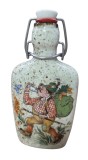 STICLĂ DE TIP PLOSCĂ VINTAGE DIN CERAMICĂ EMAILATĂ DE LA ROSLER TETTAU