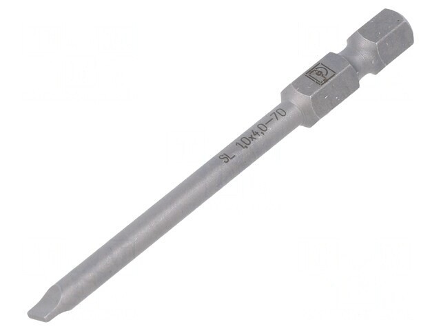 Capăt de Şurubelniţă Plată 4,0x1,0mm 70mm