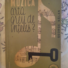 Muzica-arta greu de inteles-George Balan