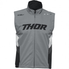 Vesta atv/cross Thor Warmup, culoare gri/negru, marime 3XL Cod Produs: MX_NEW 28300600PE