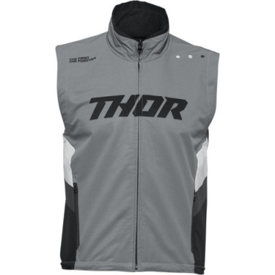 Vesta atv/cross Thor Warmup, culoare gri/negru, marime S Cod Produs: MX_NEW 28300595PE foto