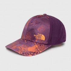 The North Face sapca Trail Trucker 2.0 culoarea violet, modelator, NF0A5FY2SI41