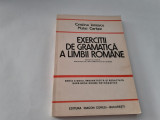 Exercitii de gramatica a limbii romane-Cristina Ionescu,Matei Cerkez RF15/4