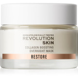 Revolution Skincare Restore Collagen Boosting cremă-mască de noapte regeneratoare pentru stimularea secreției de colagen 50 ml
