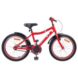 vidaXL Bicicletă pentru Copii 18 Inci pentru 5-7 ani Roșu 42009515