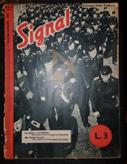 REVISTA DE PROPAGANDA HITLERISTA &amp;quot;SIGNAL&amp;quot;, NUMARUL 9 DIN MAI 1943 - SIGNAL, REVISTA DE PROPAGANDA HITLERISTA, NUMARUL 9 DIN MAI 1943 foto