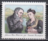 Germania 1985 - 225 de ani de la nașterea lui Johann Peter Hebel, poet, MNH, Nestampilat