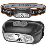 Lanterna frontala LED, incarcare USB, Lean 21013