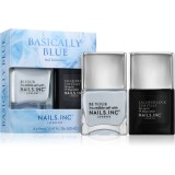 Nails Inc. Basically Blue set de lacuri de unghii