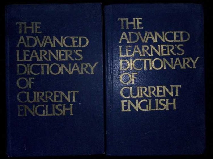 THE ADVANCED LEARNER&#039;S DICTIONARY OF CURRENT ENGLISH-A.S. HORNBY, E.V. GATENBY, H. WAKEFIELD-279791