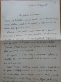 Scrisoare S. Luchian catre Cecilia Vasilescu, transcrisa olograf de Laura Cocea