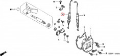 Cablu power valve 2002 Honda CR250R #6 Cod Produs: MX_NEW 14340KZ3L20HO foto