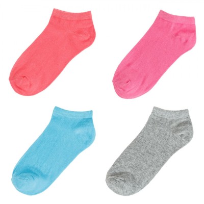 șosete Femei, Scurte, Set 4 Perechi, Multicolor foto