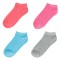 șosete Femei, Scurte, Set 4 Perechi, Multicolor
