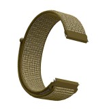 Curea material textil, compatibila cu Fossil Gen 5 Smartwatch, Telescoape QR, 22mm, Tan Brown, Very Dream