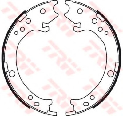 Set saboti frana, frana de mana HONDA CR-V II (RD) (2001 - 2006) TRW GS8779 foto