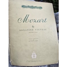 Partitura, 6 sonate vieneze pentru pian - Mozart