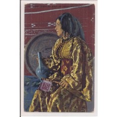 Carte postala ndin Maroc, ecirculata din perioada interbelica
