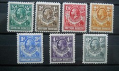 COLONII BRITANICE RHODESIA DE NORD GEORGE V