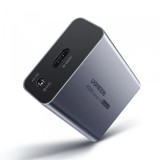 Adaptor Video UGREEN CM455 (20519EU), HDMI - RJ45, 1080P, Gri
