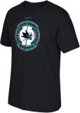 San Jose Sharks tricou de bărbați Slick Pass black - XL