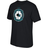 San Jose Sharks tricou de bărbați Slick Pass black - XL