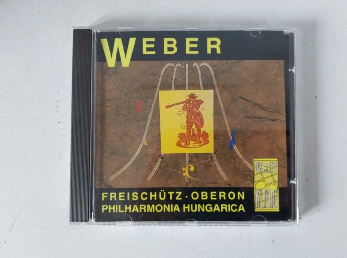 CD: Weber - Freischutz, Oberon, Philharmonia Hungarica, 76 min