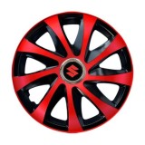 Cumpara ieftin Set 4 capace roti Drift extra red R14 pentru gama Suzuki