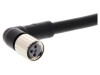Cablu OMRON pentru senzori M8 3 pini 2m unghiat PVC