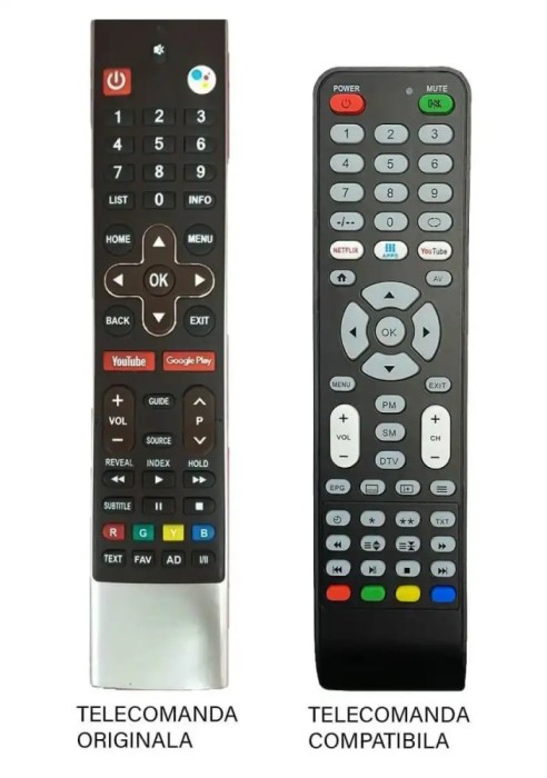 Telecomanda TV Allview 40ATA6000-F compatibila cu originalul cod ER1292-N /MFY1282 (565)