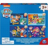 PATRULA CATELUSILOR PUZZLE 4IN1 DIN LEMN