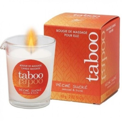 RUF - TABOO MASSAGE CANDLE FOR HER PECHE SUCRE NECTARINE AROMA foto