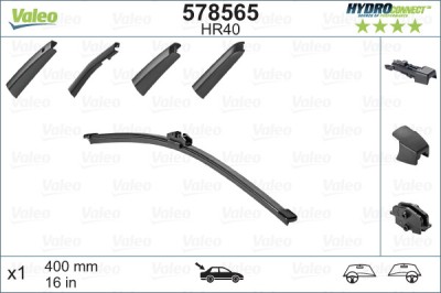 VALEO 578565 HYDROCONNECT REAR lamela stergator foto
