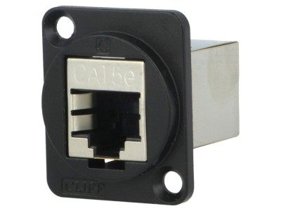 Conector adaptor FT Cat 5e ecranat 8p8c foto