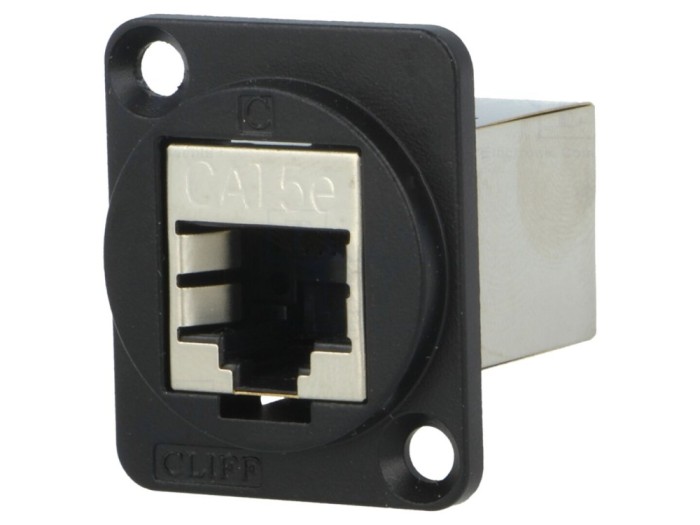Conector adaptor FT Cat 5e ecranat 8p8c